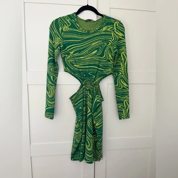 Zara | Dresses | Nwt Zara Cut Out Sweater Dress | Poshmark